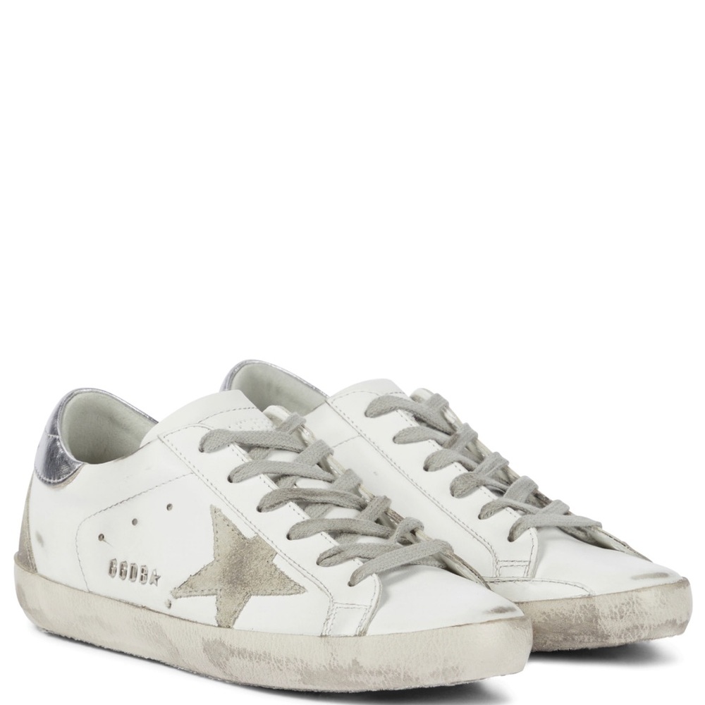 Golden Goose Gray Superstar Sneaker Size 36